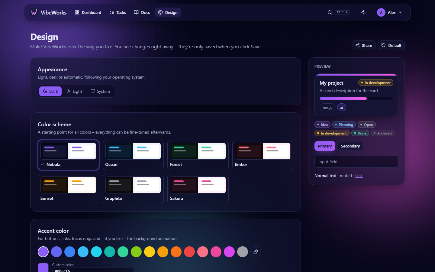 Design editor
